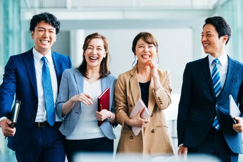 オフィス機器の営業スタッフ